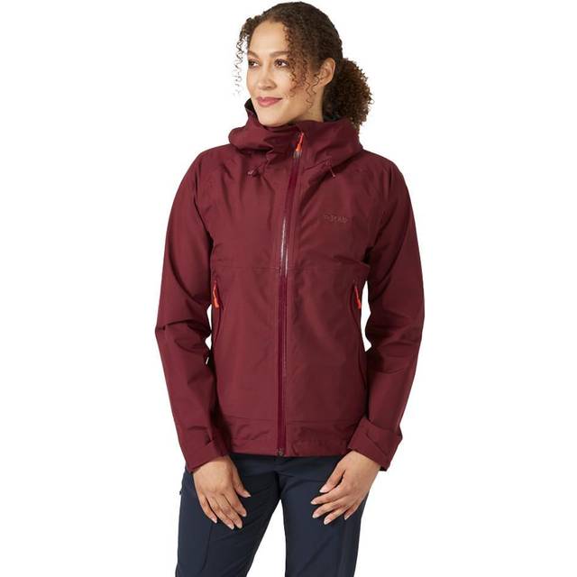 Rab Women's Namche Paclite Jacket - Regnjacka - Dam Deep Heather S