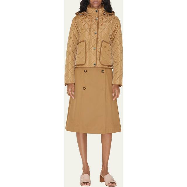 Burberry Trench Skirt - Beige - 8 UK