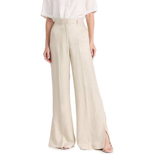 ANINE BING Off-White Lyra Trousers - Mauve - DK 38