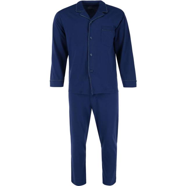 Hanes Men&#39;s Two Piece Sleep Set - Navy Xlarge (Xlarge)