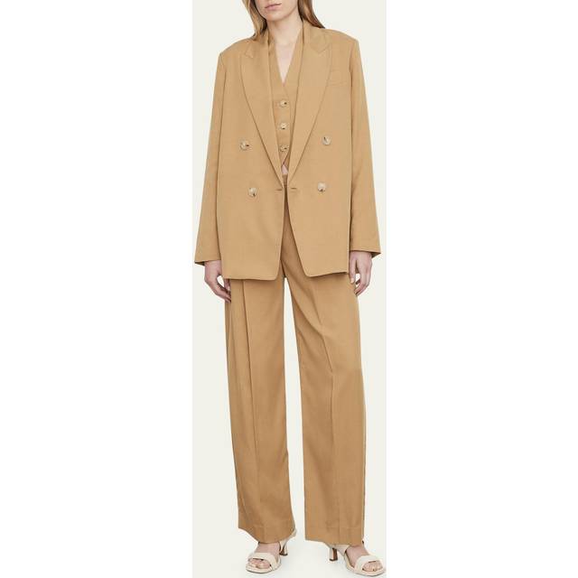 Vince Double-breasted blazer - brown (UK 14)