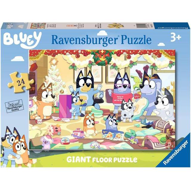 Bluey Christmas Giant Floor Puzzle