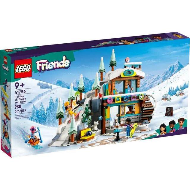 LEGO Friends - Holiday Ski Slope and Cafe - Building & Construction for Ages 9 to 12 - Fat Brain Toys