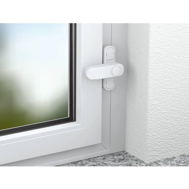 Basi 1100-0050 Vinduessikring Hvid (blank)
