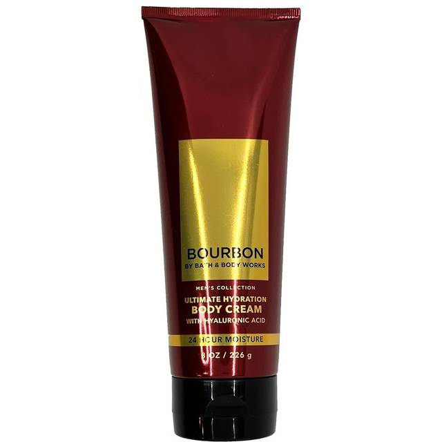 Bath & Body Works Bourbon Mens Ultra Shea Body Cream 8 oz