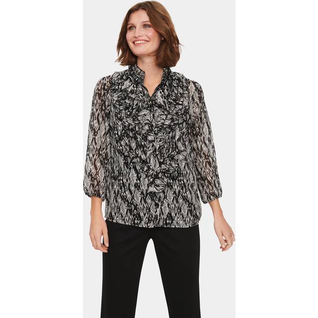 Saint Tropez - Blus LiljaSZ 3/4 Shirt - Svart
