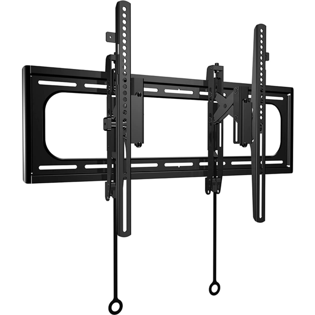 SANUS Tilting TV Wall Mount for Large TVs Up to 90     Premium Tilt Mount wUniversal Fit  Smooth 57 Extension Allows for C