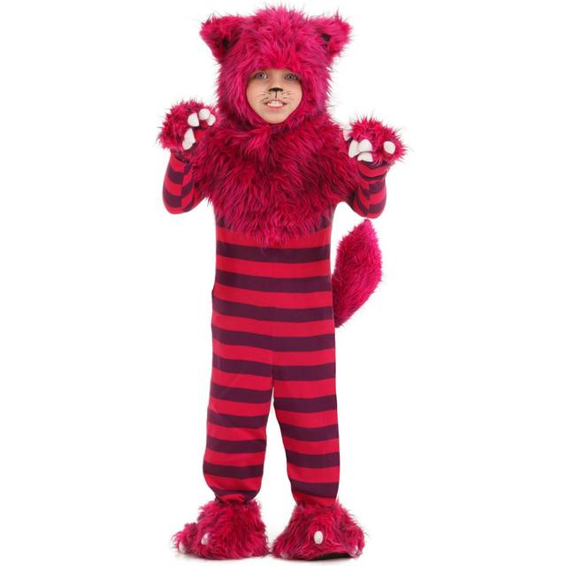 Toddler Exclusive Deluxe Cheshire Cat Costume - Pink&#47;Purple (4T)