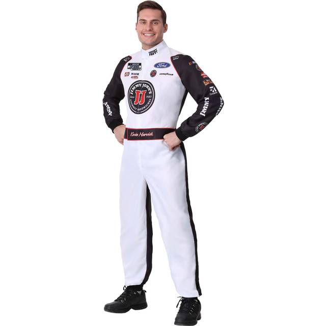 Adult Kevin Harvick #4 Jimmy John's NASCAR Uniform Costume | Sports Costumes - Black&#47;Red&#47;White (XL)