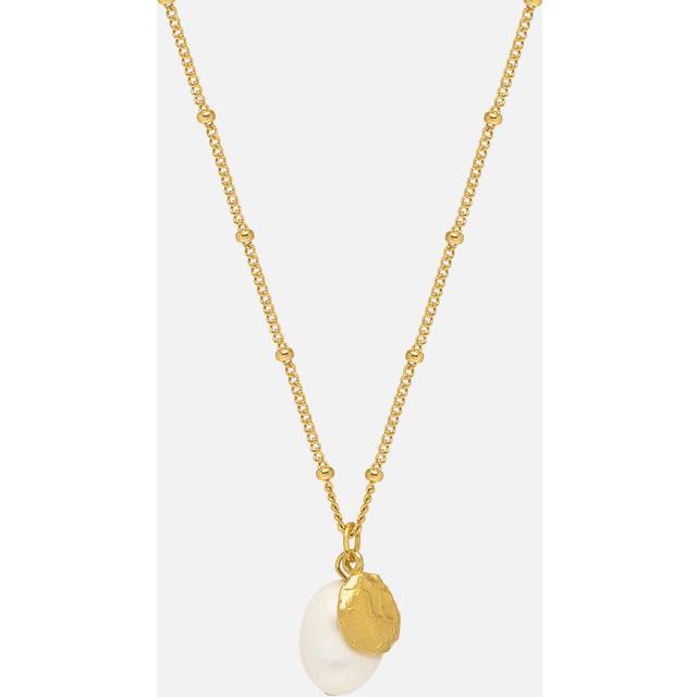Estella Bartlett The Edit Coin & Pearl Necklace, Gold