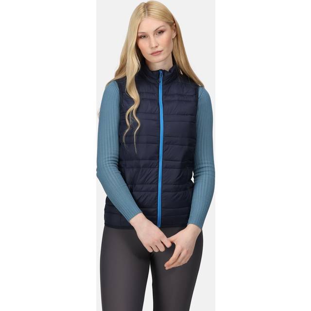 Regatta Professional Womens Firedown Down-touch Insulated Bodywarmer Navy French Blue, Size: 18