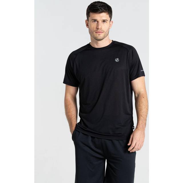 Dare 2b Men's Lightweight Accelerate Fitness T-shirt Black, Size: XL