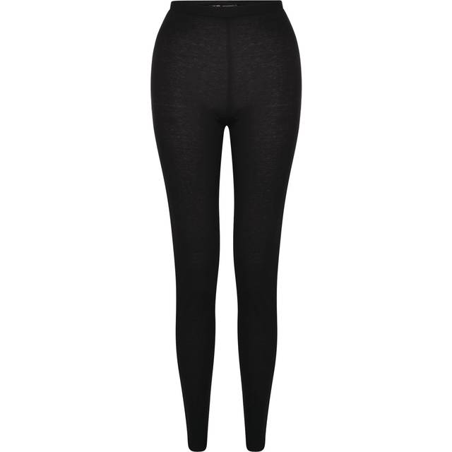 (14, Black) Dare 2b Womens Exchange II Thermal Baselayer Leggings Bottoms Pants - Black