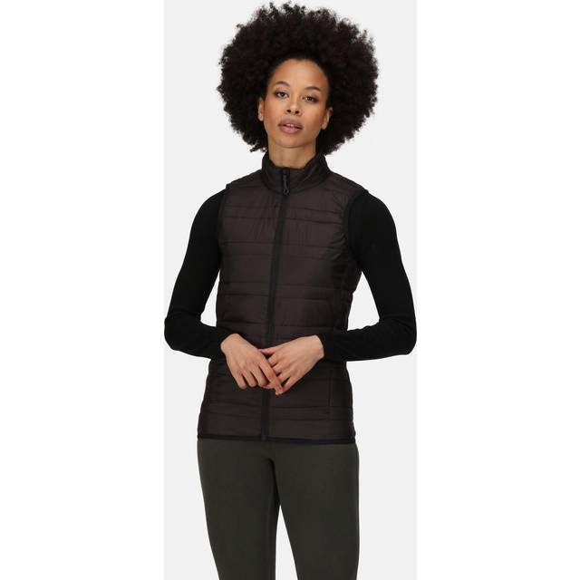 Regatta Professional Womens Firedown Down-touch Insulated Bodywarmer Black, Size: 20