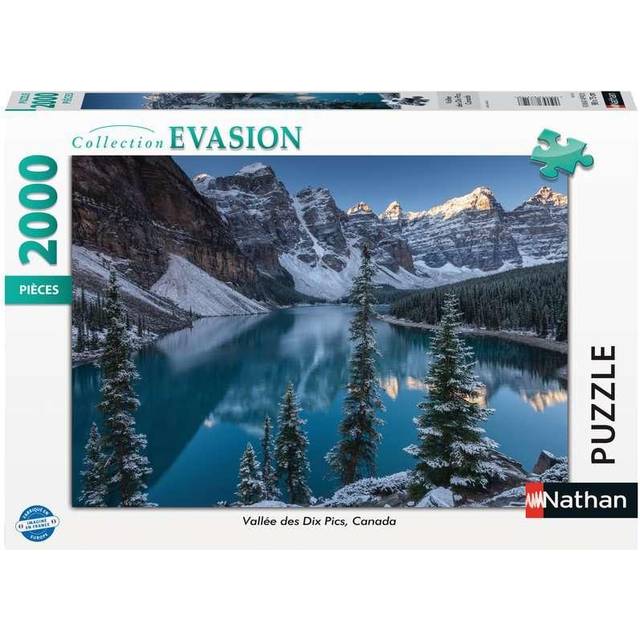 4005556873128 2000 Piece Jigsaw Puzzle - Valley of the Ten Pics, Canada Adult
