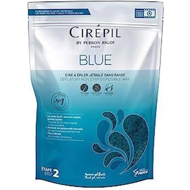 Cirepil The Original Blue Wax Beads by Perron Rigot Refill Bag, 400g/14.11 oz.