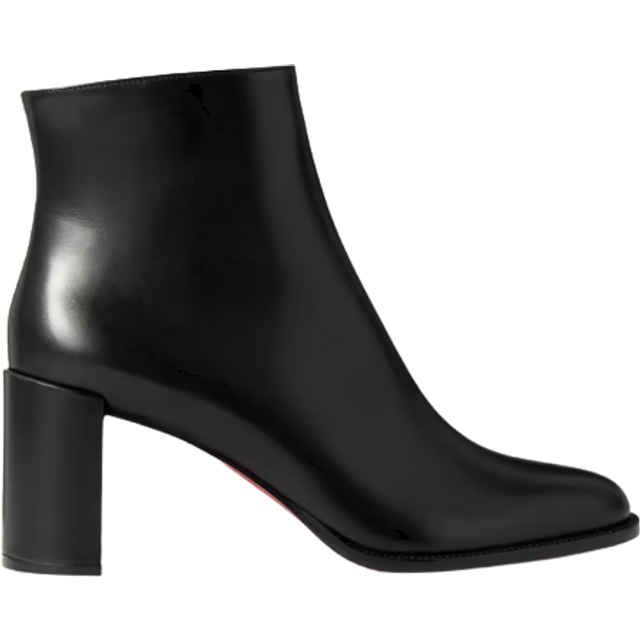 Christian Louboutin Adoxa 70 leather ankle boots - black (UK 1.5)