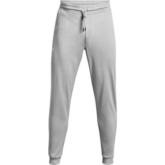 Under Armour herr sportstil trikå joggingbyxor varm och bekväm fleece träningsoverall underdelar, joggingbyxor med fickor