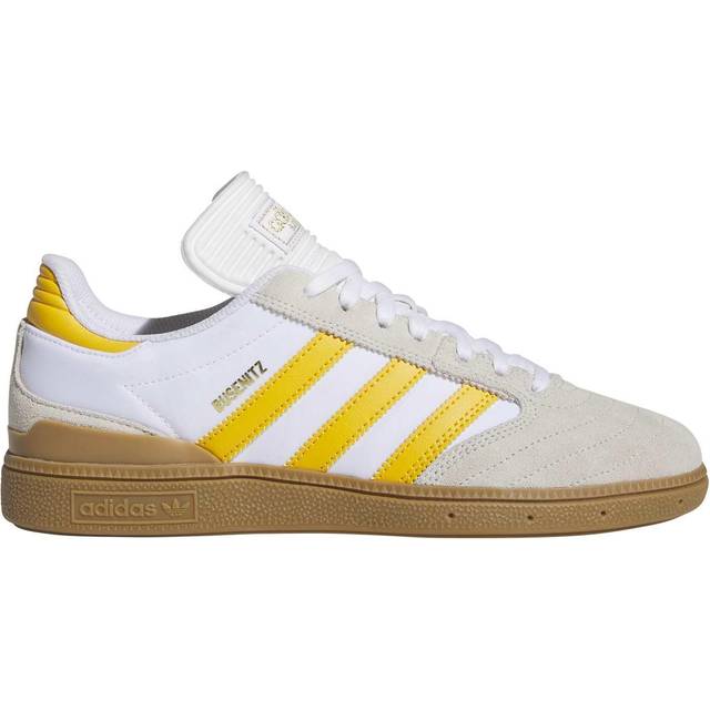adidas Originals Busenitz Shoes 'Crystal White Yellow Gum' IG5254 - Crystal White/Preloved Yellow/Gum - 8.5