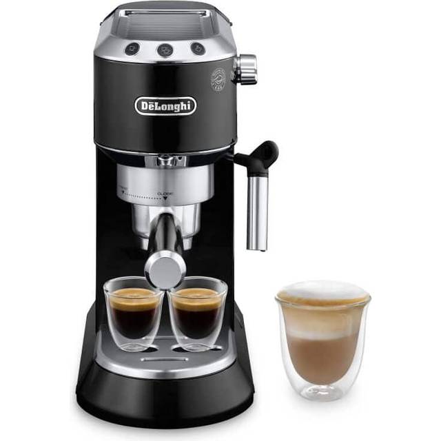 DeLonghi Dedica Espresso and Coffee Maker Silver EC685.M