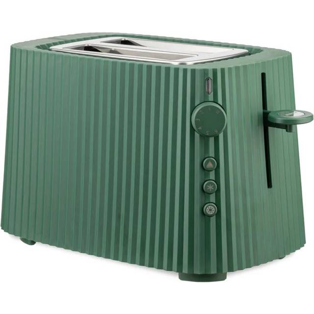 Alessi - Plissé Toaster / Green - Brödrostar - Michele De Lucchi - Grön