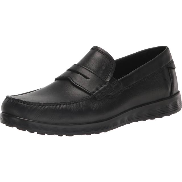 ECCO S Lite Moc M - Men's Leather Moccasin - Black - Size: 8-8.5 (EU 42)