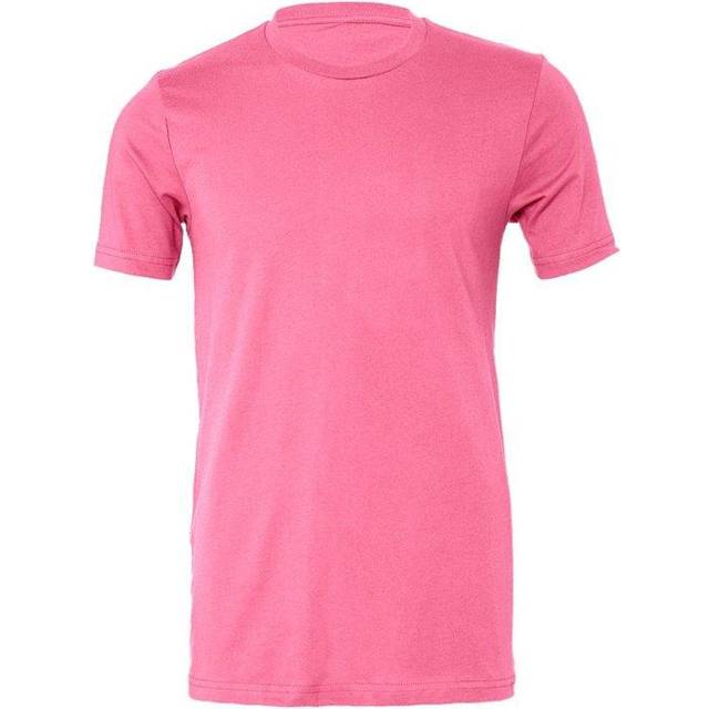 Bella+Canvas Unisex Jersey Short Sleeve Tee  Charity Pink  X-Small