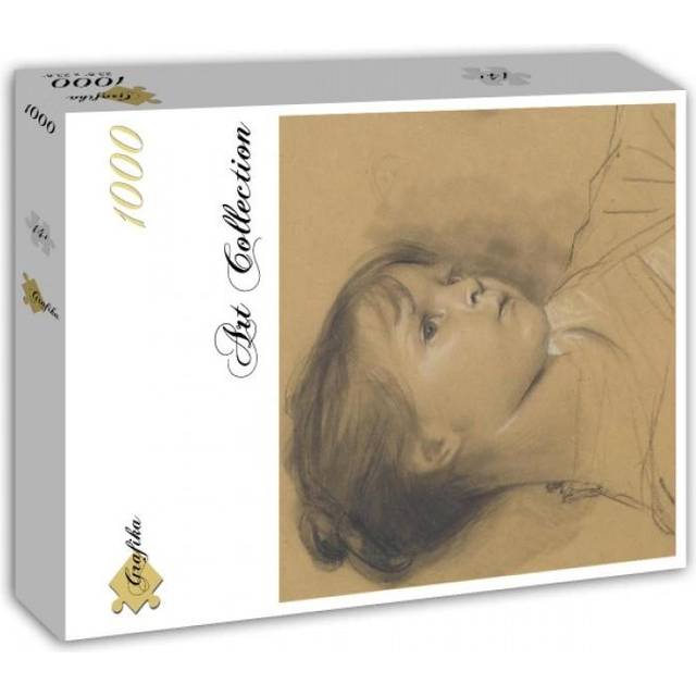 Grafika Gustav Klimt:  Annerl, 1885  Jigsaw Puzzle (1000 Pieces)