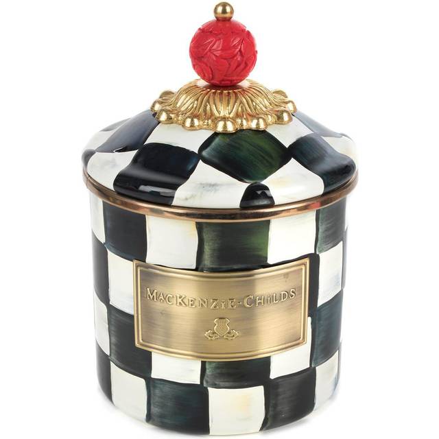 Mackenzie-Childs Courtly Check Demi Canister