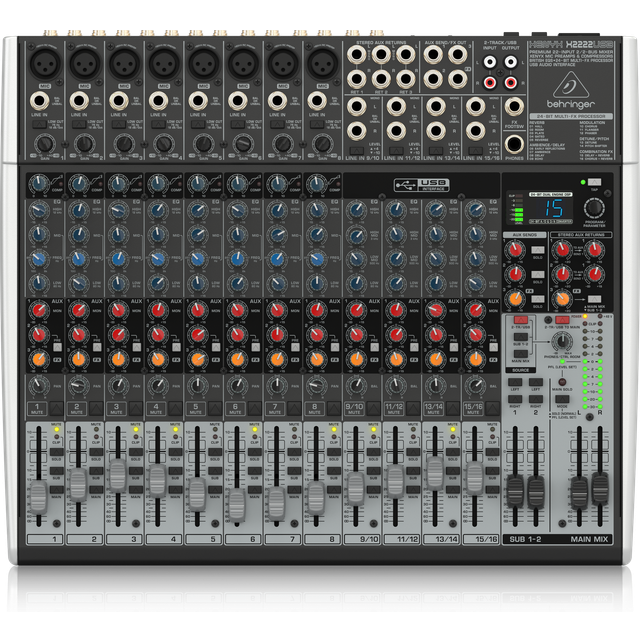 Behringer XENYX X 2222 USB Mixningsbord