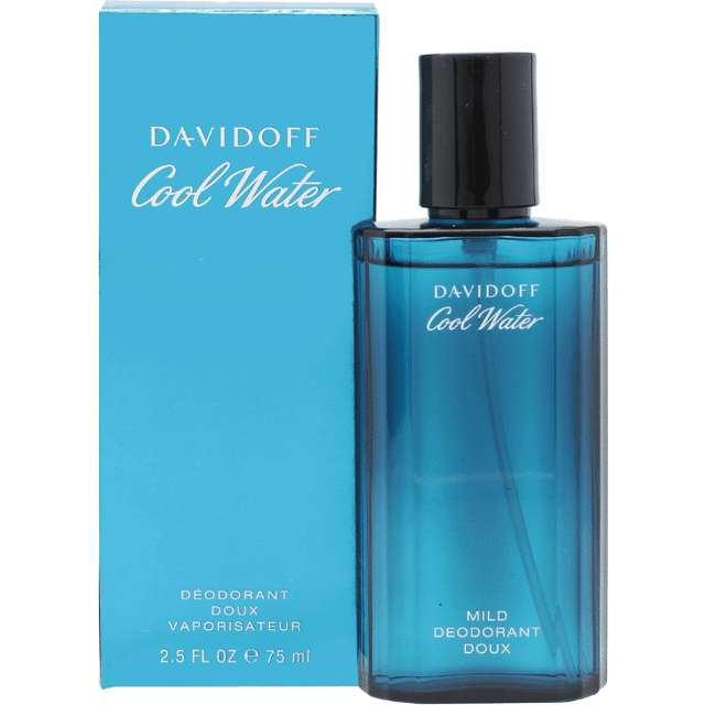 Davidoff Cool Water 75ml Mild Deodorant Natural Spray