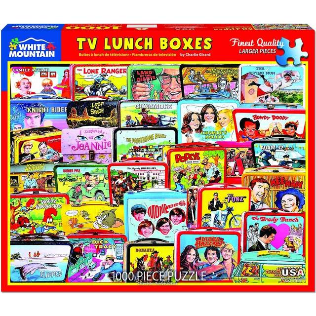 TV Lunch Boxes 1000 Piece Puzzle
