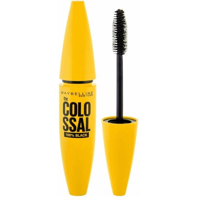 MAYBELLINE NEW YORK The Colossal 100% Black Maskara Skugga Black 10.7 ml