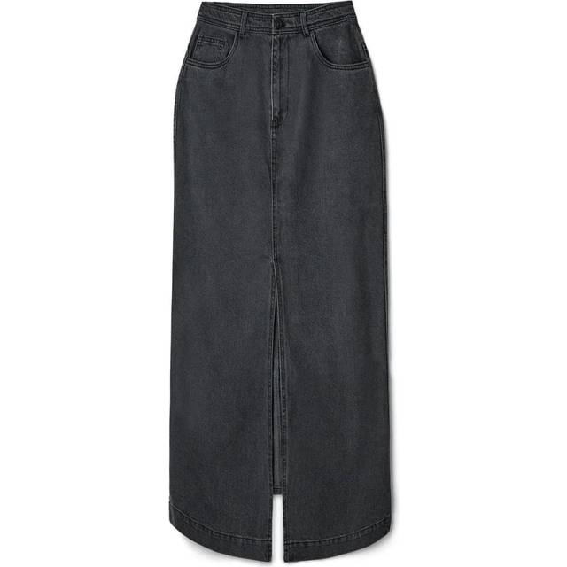 H2OFagerholt - Classic Jeans Skirt - Kjol - Washed Black - S
