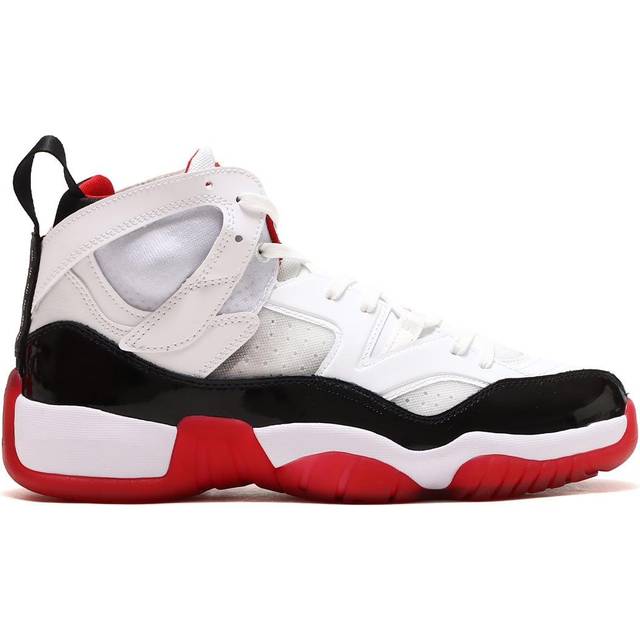 (White/Gym Red/Black, UK5) Nike Jordan Two Trey GS Great School Trainers Sneakers Fashion Shoes