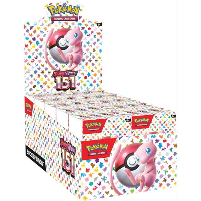 Pokemon Scarlet & Violet: 151 Booster Pack Bundle Display
