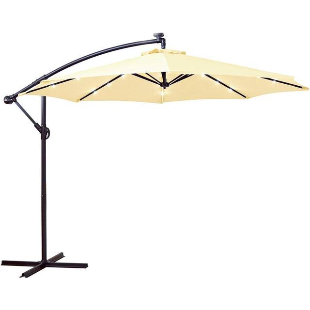Neo Cream LED Parasol 3m
