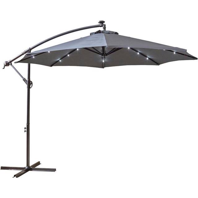 Neo Grey LED Parasol 3m