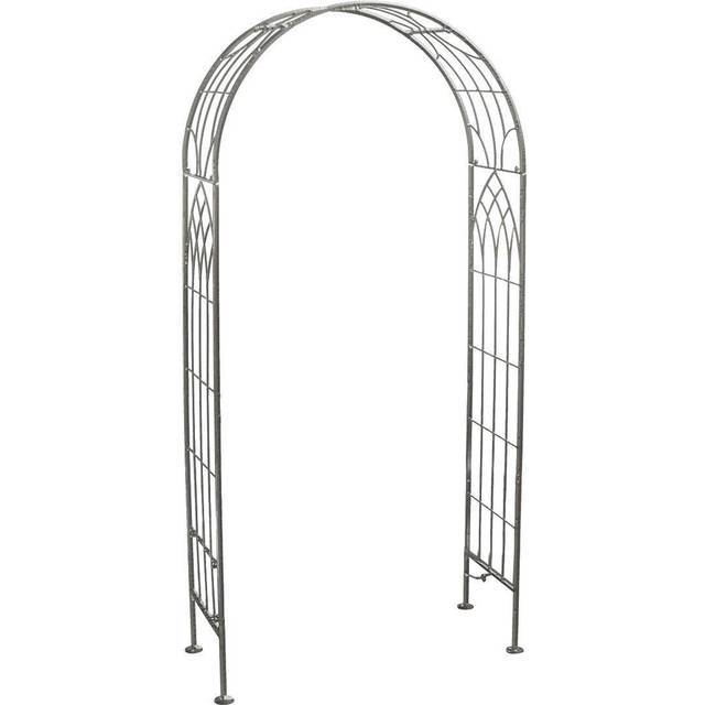 Charles Bentley Wrought Iron Arch, Grey
