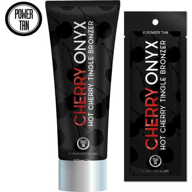 Power Tan Cherry Onyx Hot Tanning Sunbed Lotion Cream Accelerator Bronzer 250ml