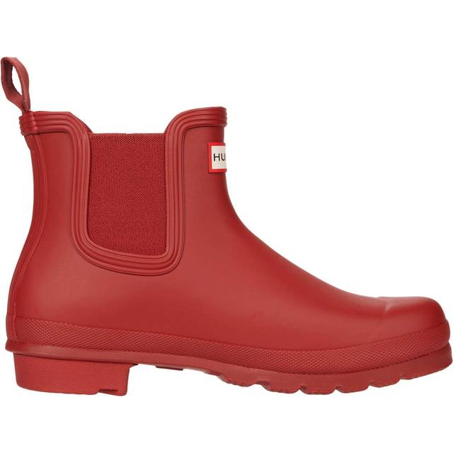Hunter Original Rubber Women's Chelsea Boots - Military Red - UK 6