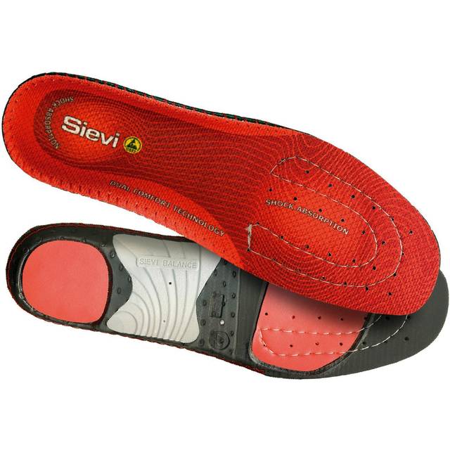 Sievi Dual Comfort Plus Inläggssula röd, neutral Röd