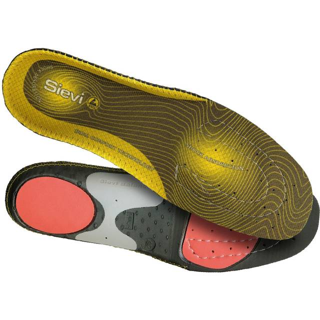 Sievi Dual Comfort Plus Inläggssula gul, hög Gul