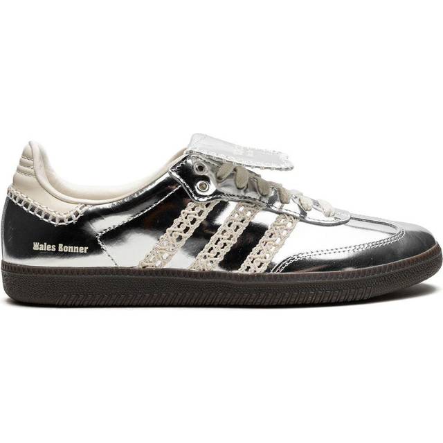 Adidas Wales Bonner x Samba M - Silver Metallic/Cream White