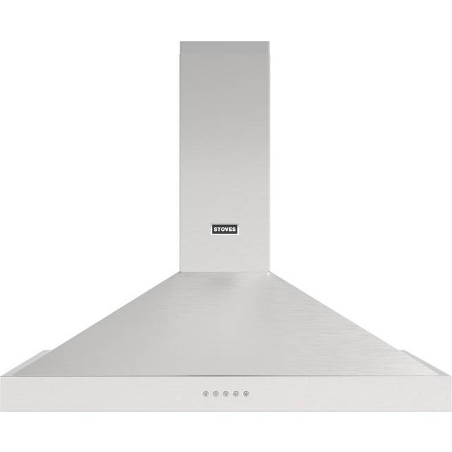 Stoves STERLING CHIM110PYRSTA 1655 110cm Chimney Hood - STAINLESS STEEL