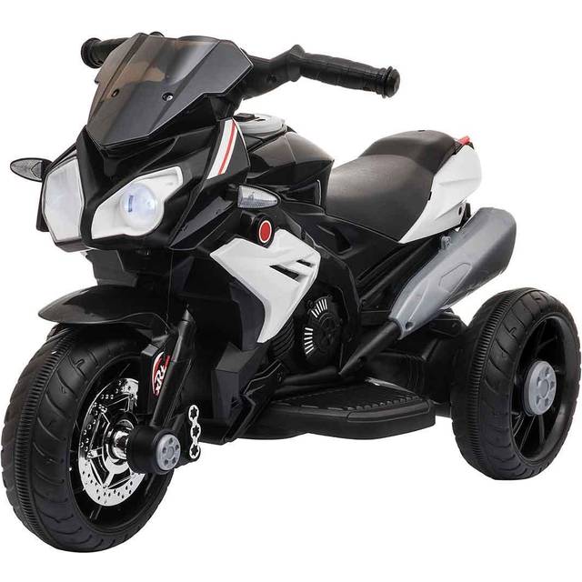 HOMCOM Kids Electric Ride On Motorcycle Bike 6v - Black | TJ Hughes