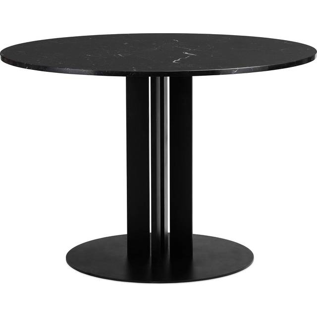 Normann Copenhagen - Scala Table H75 Ø110 cm Marble - Matbord - Simon Legald - Metall/Sten