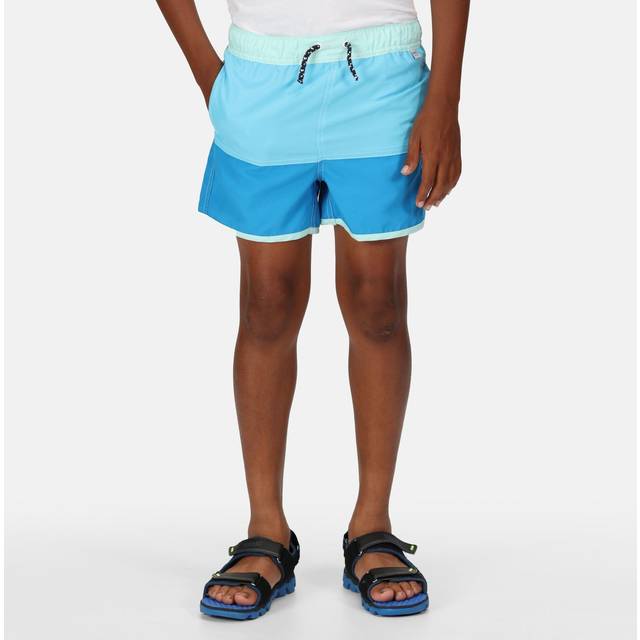 Regatta Boys Sergio Quick Dry Mesh Lined Swimming Shorts 5-6 Years - Waist 55-57cm (Height 110-116cm)