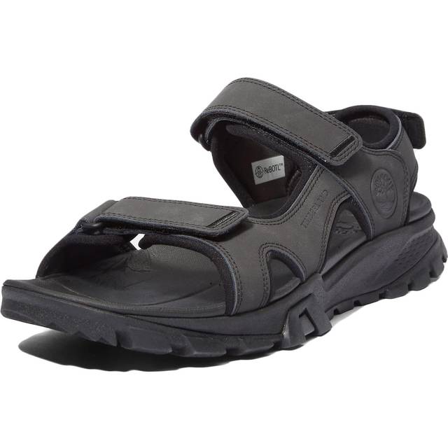 Timberland Lincoln Peak 2 Strap Sandal (herr) - Jet Black, 41,5