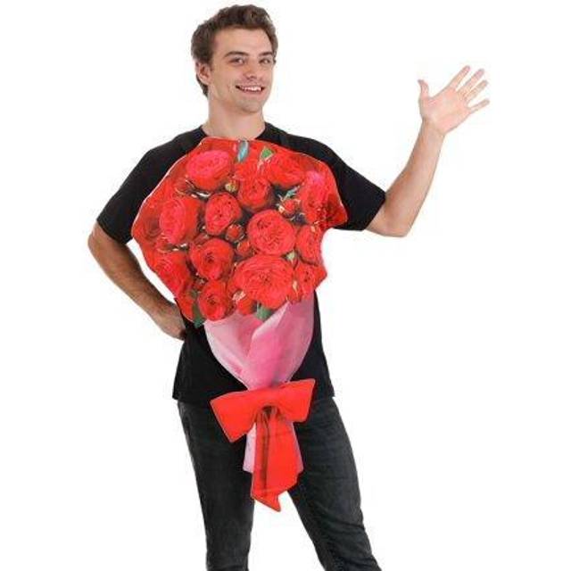 Sandwich Board Bouquet of Roses Costume - Red (One-Size)
